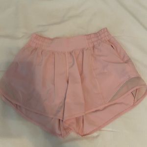 Pink lulu shorts